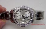 Rolex Datejust Pearlmaster Stainless Steel Diamond Bezel Ladies Watch